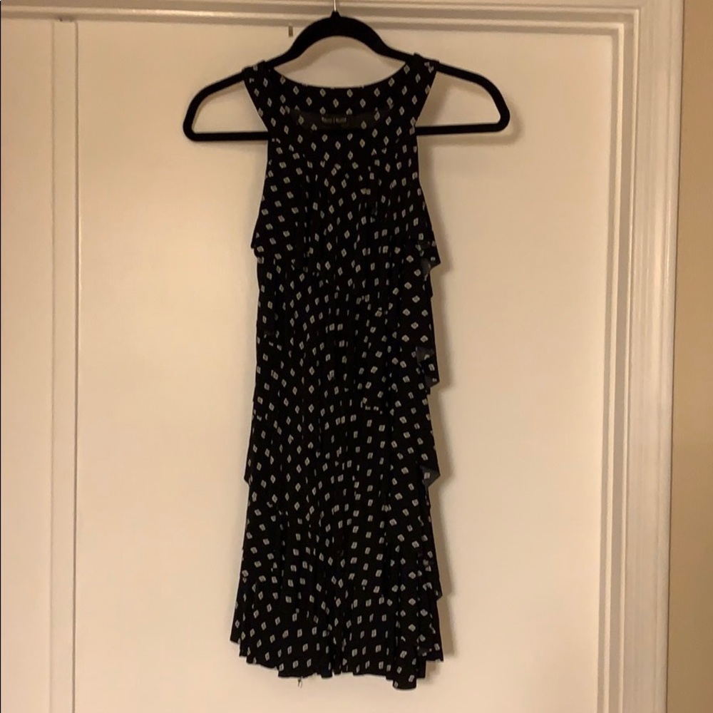 Black layered dress